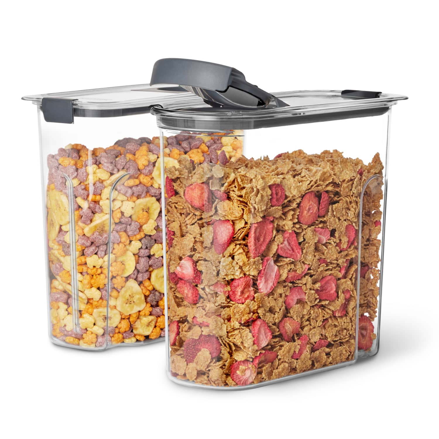 Rubbermaid Brilliance 18-Cup Pantry Cereal Keeper 2 Pack