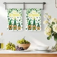 thumbnail image 3 of St. Patrick's Day Kitchen Towels Set of 1, Green Leaf Gnomes Shamrock Clovers Absorbent Dish Towels for Kitchen, Microfiber Hand Towel, Quick Drying Tea Towel for Cleaning Decorative Dishcloths, 3 of 7