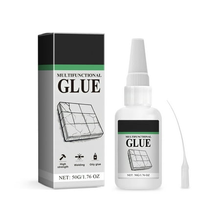 BINGLI Thick Super Glue Pro Kit (1.76 oz) – Gap-Filling CA Glue (Cyanoacrylate Adhesive) – with Clog-Resistant Cap, Microtips & Extra Nozzle for Woodworking, Crafts, Carpentry