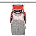 thumbnail image 6 of USTECH Metal Cami Top & Skirt Hanger with Adjustable Non Slip Clips, 12 Pack, 6 of 12