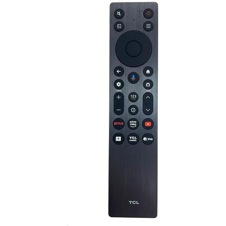 Voice TV Remote Control Controller OEM for TCL 55QM6K 55-Inch, 65QM6K 65-Inch, 75QM6K 75-Inch, 85QM6K 85-Inch QM6K QLED 4K Smart QD-Mini LED TV (2025 Model),RC923A