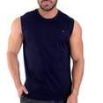 thumbnail image 1 of Playera Deportiva para Hombre Everlast Cuello Redondo Sin Mangas Drymax Talla Mediana Azul, 1 of 4