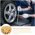thumbnail image 3 of WORGEOUS 2pcs La herramienta de removedor de pegatinas de la rueda de borrador detallando el removedor de pegamento de suministro para el automóvil, 3 of 8