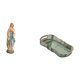thumbnail image 5 of Escultura De Resina De La Virgen María, Pieza Decorativa Y Bandeja Funcional Para Servir Alimentos, Ideal Para La Oficina, El Coche, El Baño, El Tocador Y El Hogar., 5 of 8