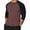 c01Red, variant on USNSM (M-5XL) Men's Big and Tall Fashion Color Blocked Long Sleeve Half Button Crew Neck Sports Fitness Casual Shirts Green XXXL