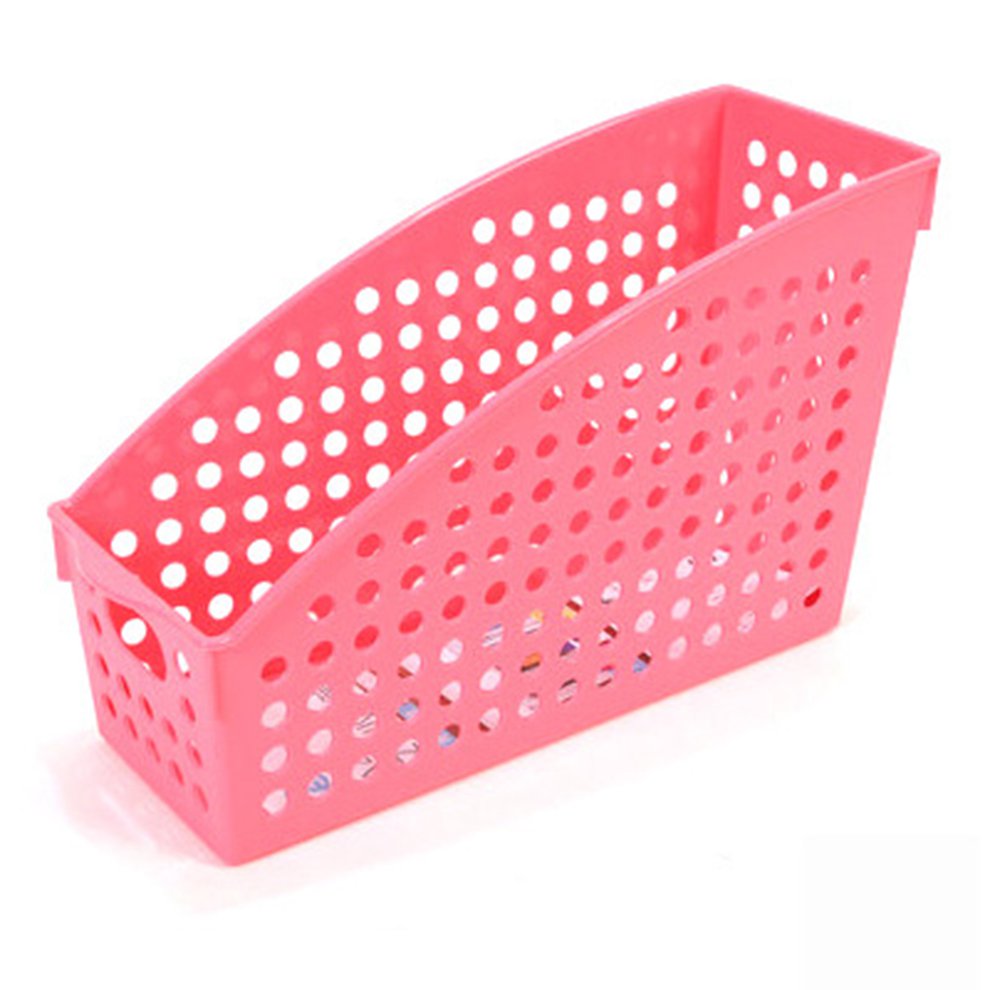 Thickening Rectangle Plastic Storage Basket Desktop File Storage