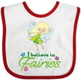 thumbnail image 3 of Inktastic I Believe in Fairies Boys or Girls Baby Bib, 3 of 4