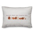 thumbnail image 2 of Creative Products Autumn Days Are Finally Here 2 20 x 14 Spun Poly Pillow, 2 of 3
