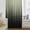 Green, variant on Burnt Orange Black Ombre Sheer Curtains 54 Inches Long for Living Room/Bedroom, Modern Abstract Striped Gradient Rod Pocket Voile Kitchen Curtains & Drapes Window Treatment 1 Panel, 52"W x 54"L