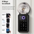 thumbnail image 4 of Tuya Smart Key Box Fingerprint Safe Storage Lock Key Digital Security Lockbox Combination Code ,Multiple Options Available, 4 of 5