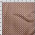 thumbnail image 4 of oneOone Rayon Brown Fabric Asian Traditional Block Craft Projects Decor Fabric Printed By The Yard 56 Inch Wide, 4 of 4