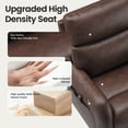 thumbnail image 6 of COLAMY Ascend Dual Motor Power Lift Recliner Chair with Massage and Heat for Elderly People, USB Charging Ports, Dark Brown, 6 of 13