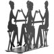 thumbnail image 1 of unbranded Soporte Decorativo De Servilletas De Metal Negro Para Cocina Restaurante Y Uso En, 1 of 8