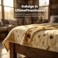thumbnail image 6 of Tortilla Blanket, Large, Double-sided Design, Fun and Realistic Food Patterns, Personalized Pillow Blanket, Novelty Gift, Suitable for Everyone, 300GSM , Soft Flannel, 60 inches, Yellow, 6 of 7