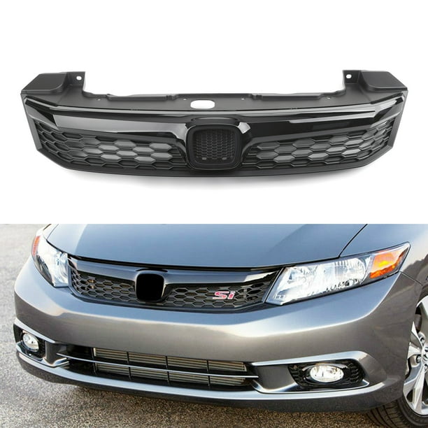 SI Style Front Conversion Bumper Grille For 2012 Honda