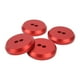 thumbnail image 1 of Almohadilla de gato de piso roja, adaptador de almohadilla de gato de 4 piezas, adaptador de almohadilla de gato de soporte, adaptador de almohadilla de gato multifuncional, 1 of 9