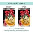 thumbnail image 4 of Christmas Garden Flag Burlap Double Sided, Christmas Jesus is the Reason for the Season Nativity Jingling Bell Red Flag Winter Holiday Xmas Yard Outdoor Decoration 12.5x18 Inch, 4 of 6