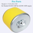 thumbnail image 2 of Filtro de aire HOODELL Professional GX390 para Honda GX340 GX390, 2 of 6