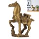 thumbnail image 4 of Estatua De Latón Con Forma De Caballo, Manual, Cuidadosamente Tallada, Mano De Obra Retro, Trae Buena Suerte, Estatua De Decoración De Escritorio, 4 of 7
