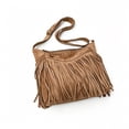 thumbnail image 4 of EliteGoogv Crossbody Bags For Women Sleek Tassel Fringe Adjustable Strap Womens Crossbody Bags Shoulder Satchel Bags Spacious Main Compartment Casual Handbags Khaki, 4 of 4