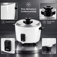 thumbnail image 5 of RAIRSKY Mini Electric Cooker Simulation Rice Cooker Model Mini House Electric Rice Cooker Decor Kitchen Rice Cooker, 5 of 6