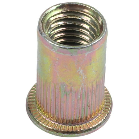 

20pcs Flat Head Metric Steel M10 Blind Insert Rivet Nut Rivnut