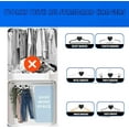 thumbnail image 3 of Nvzi 54 Pcs Clothes Hanger Connector Hooks,Space Saving Closet Organizers and Storage Shelves Hanger Extender, Cascading Hanger Save Space,for Heavy Duty Cascading Connection Hook, 3 of 4