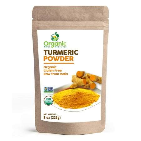 Organic Spice Resource Turmeric Root Powder  8 oz (226 g)