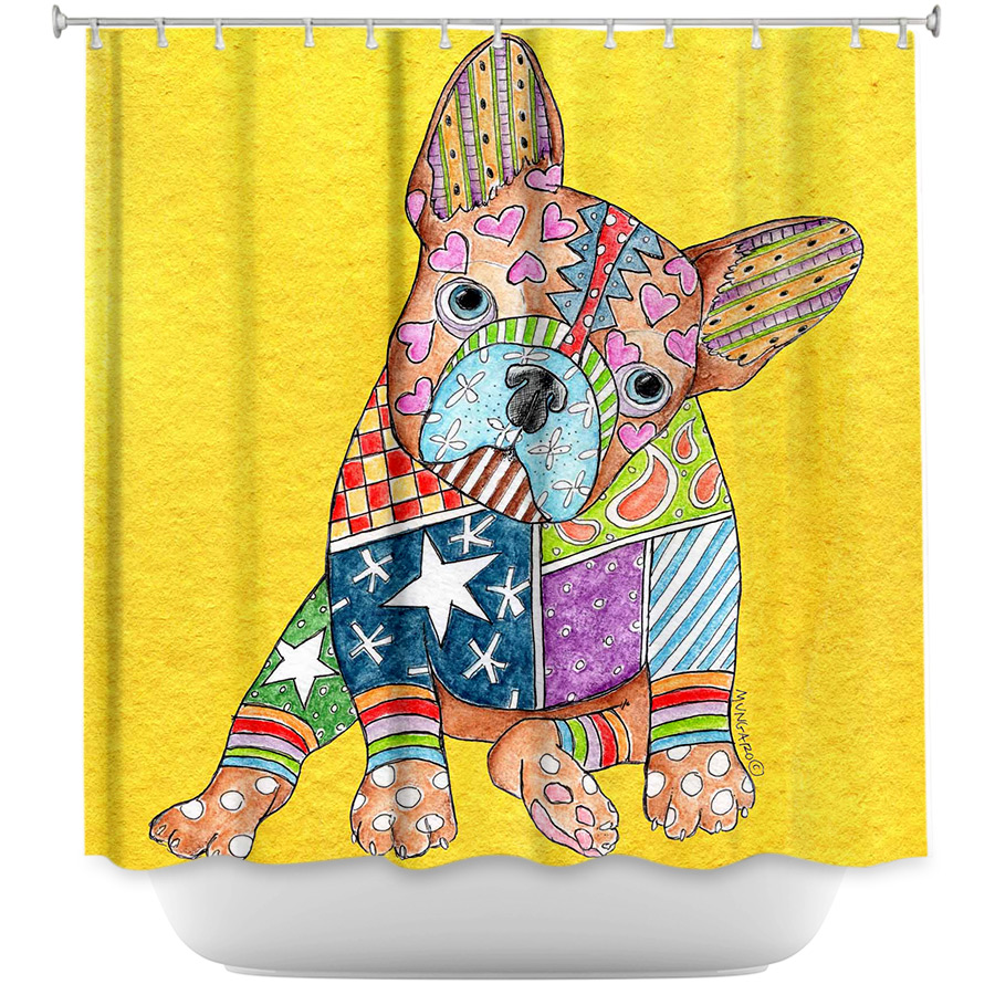 DiaNoche Designs Unique Bathroom Shower Curtains by Marley Ungaro