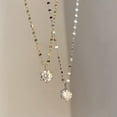 thumbnail image 5 of GKNET Shiny Zircon Thin Line Simple Choker Necklace Women Delicate Jewelry Collana Bijoux WY4-Silver-, 5 of 9