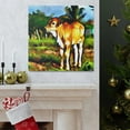 thumbnail image 5 of Calf in Neon Glory - Canvas, 5 of 10