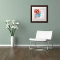 thumbnail image 4 of "Rose in Jar" Canvas Art by Jennifer Redstreake White Matte, Wood Frame, 4 of 4