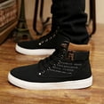 thumbnail image 5 of Zapatos de hombre, botas de moda para hombre, zapatillas informales para hombre, zapatillas de caña alta, zapatos retro con cordones para hombre, zapatos para hombre 2024, nuevos zapatos coreanos, 5 of 5