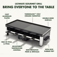 thumbnail image 2 of GreenPan Electrics Healthy Ceramic Nonstick, 3-in-1 Reversible Grill, Griddle & Raclette, PFAS-Free, Serves up to 8 People for Parties &Family Fun, Pancake Plate, 8 Mini Square Nonstick Pans& Spatulas, 2 of 5
