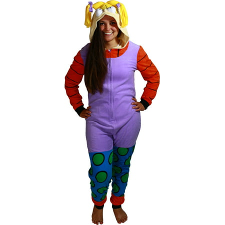 Rugrats Angelica Women's Cosplay Union Suit