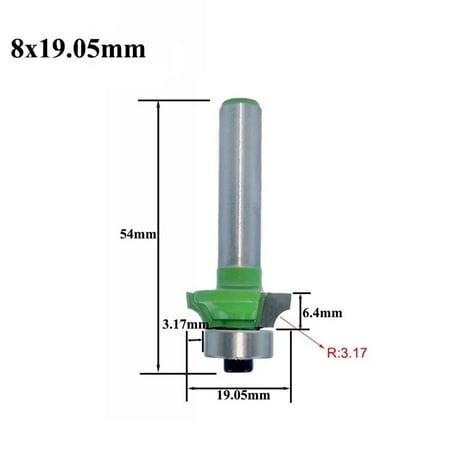 

1pc 8mm shank Corner Round Over Router Bit Woodworking Tool Milling Cutter