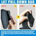 thumbnail image 5 of LAT Pull Down Bar for Cable Machine, LAT Pulldown Attachments T Bar V Bar Cable Attachment, Back Tricep Bar Strength Training Handle, 5 of 7