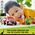 thumbnail image 3 of LEGO Jurassic Park Dilophosaurus Ambush Buildable Toy Set for Jurassic Park 30th Anniversary, Dinosaur Toy for Boys and Girls with Dino Figure and Jeep Car Toy; Gift Idea for Ages 6 and up, 76958, 3 of 8