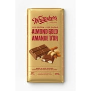 Whittaker's 33% Cocoa Almond Gold Milk Chocolate Bar, 200g/7 oz. Bar {Imported from Canada}