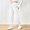 White, variant on QSAWXQZ Womens High Waisted Joggers Elastic Waist Pockets Yoga Soft Workout Gym Sweatpants L