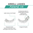 thumbnail image 4 of Ardell False Eyelashes #116 Black (4 Pack), 4 of 5