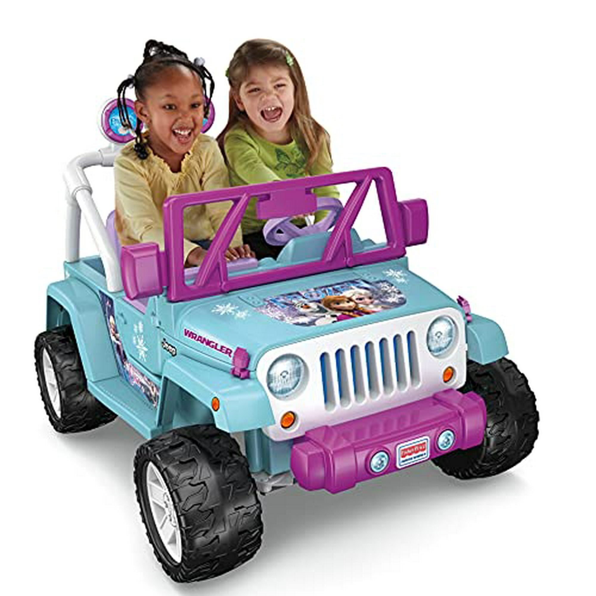 Power Wheels Disney Frozen Driveable Jeep Wrangler 12V Electric Kids Ride  On Toy | Walmart Canada