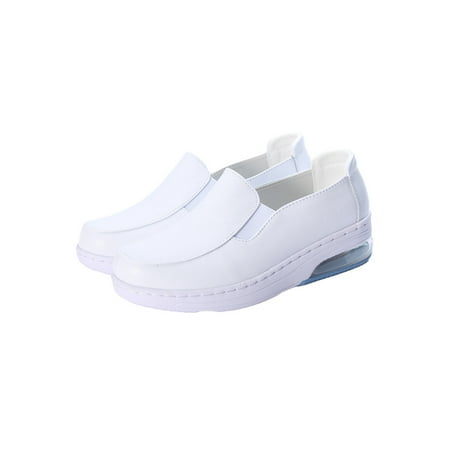 

Crocowalk Ladies Loafers Anti-Slip Flats Slip On Casual Shoes Womens Nurse Shoe Driving Lightweight Comfort Microfiber Leather Upper 7