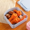 thumbnail image 4 of BiFandian Sandwich Containers with Lids, BPA-free Reusable Lunch Box Meal Box, Plastic Food Container for Bread Snack Meal, Dishwasher and Microwave Safe, 4 of 8