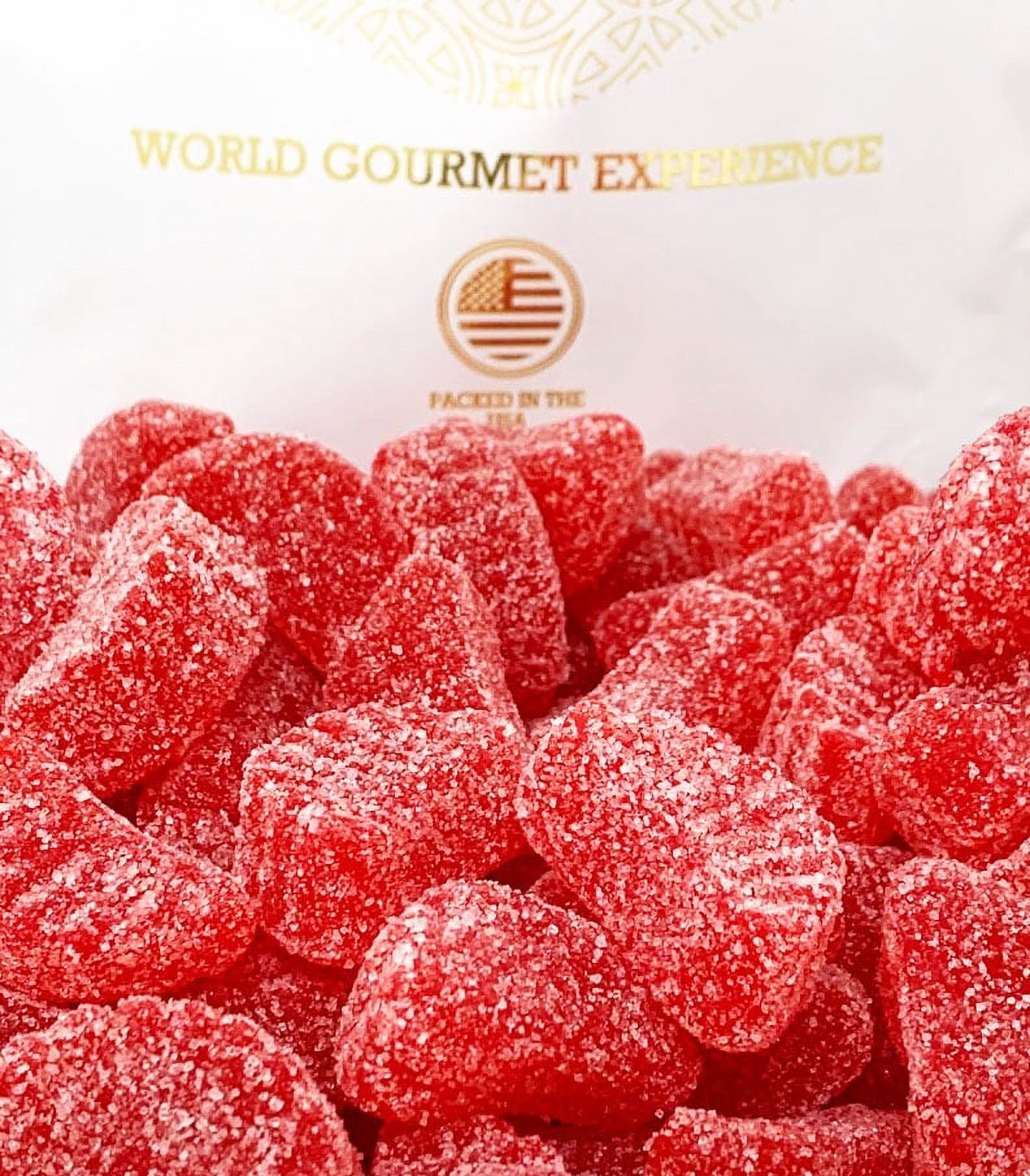 SweetGourmet Jelly Cherry Slices Bulk Candy | 4 Pounds