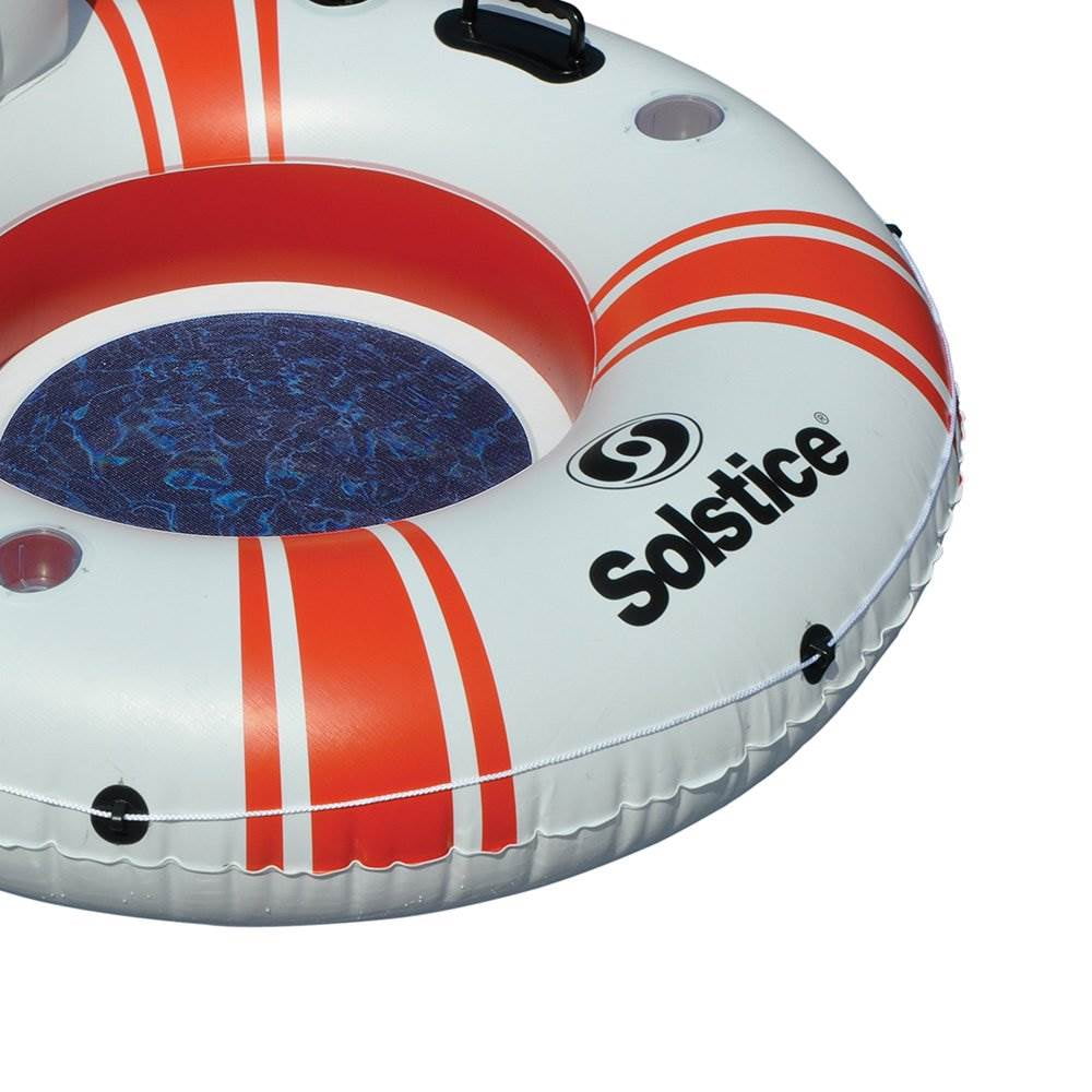 Swimline 17001 Super Chill Vinyl with Nylon Mesh Single Seat Tube Pool Float