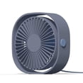 thumbnail image 1 of Ventilador USB, (Azul)Mini ventilador,Ventilador silencioso,Ventilador USB silencioso portátil USB ajustable de 3 velocidades,Ventilador USB para camping,Oficina,Deportes,Viajes,Alimentado por USB(Azul) JM MX-0135940FYD, 1 of 5
