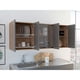 thumbnail image 3 of Gabinete Superior Vega Miel y Plata Oscuro Virtual Muebles, 3 of 7