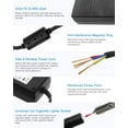 thumbnail image 6 of ALITOVE AC to DC Converter 12V 10A 120W Power Supply Adapter with Car Cigarette Lighter Socket 100V ~ 240V, 6 of 7