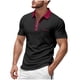 thumbnail image 1 of pstuiky Mangas cortas para hombre, Top de verano para hombre, color liso, informal, holgado, cuello redondo y manga corta camisetas de hombre l, 1 of 8